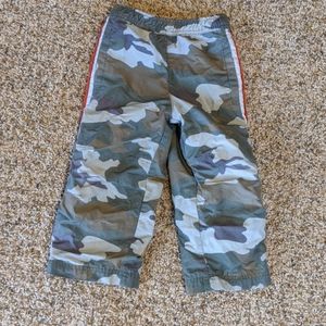 3t camo lined nylon pants